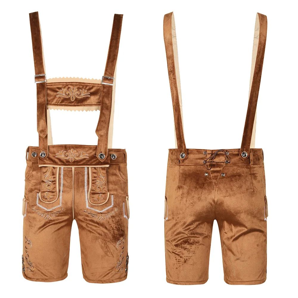 Embroidery Moisturizer - Camicia da Uomo per Oktoberfest Tedesca,
