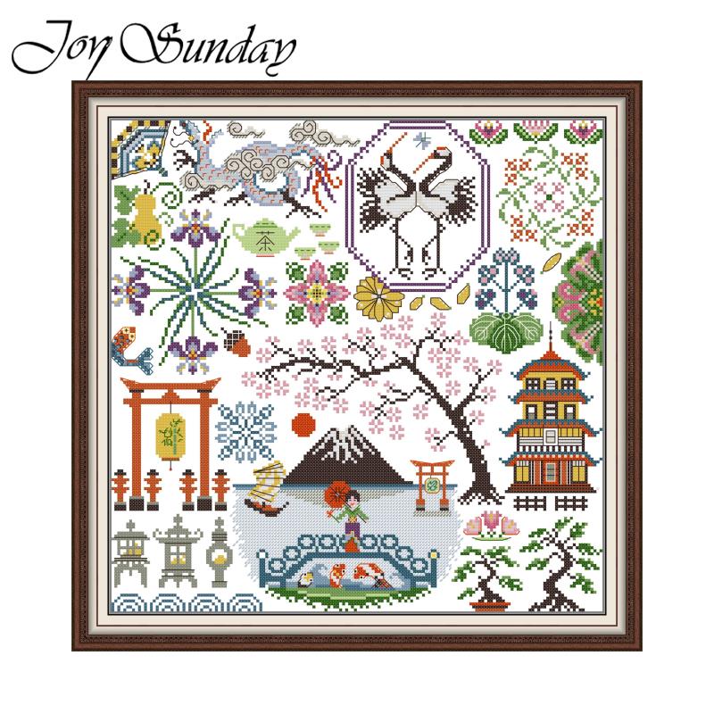 Embroidery Artist - Set ricamo a punto croce Joy