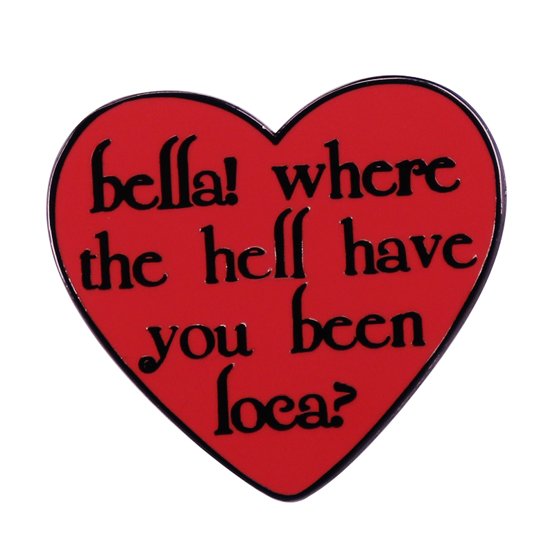 Embroidery Kiss - Bella Where The Hell You Been
