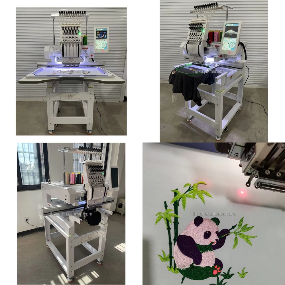 Embroidery Machine Computerized - Macchina da Ricamo Computerizzata a Testa