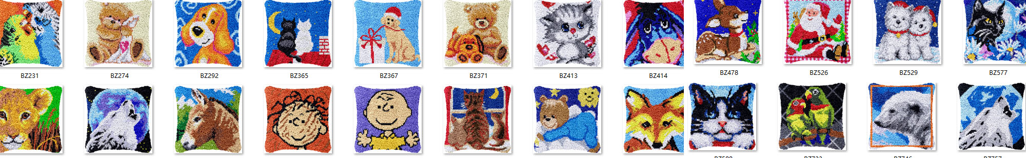 Embroidery Kiss - Kit gancio chiusura ape tappeto stampa