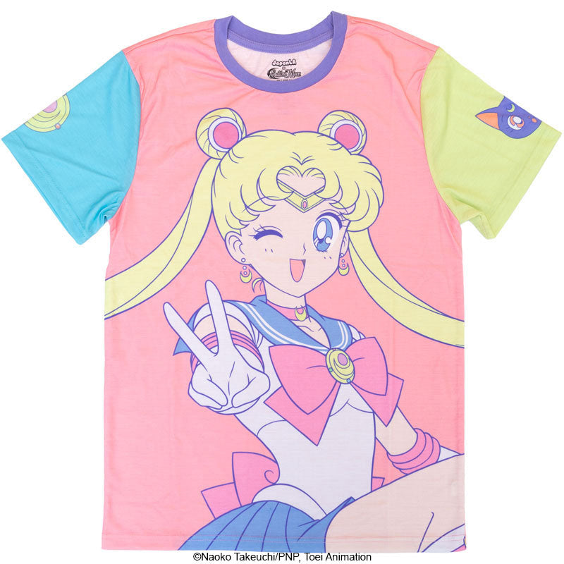 Embroidery Moisturizer - T-shirt con stampa Sailor Moon Usagi