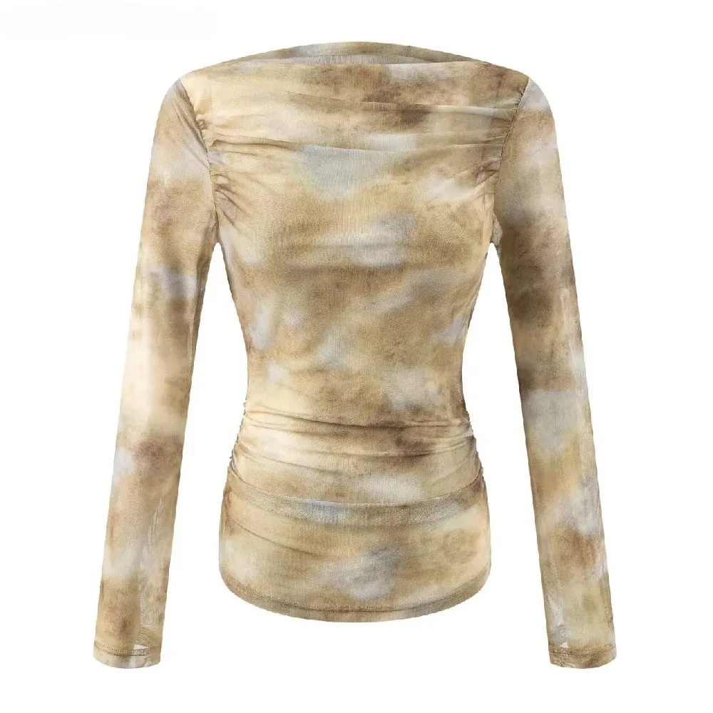 Embroidery Fashion - T-shirt da donna 2025 sexy con