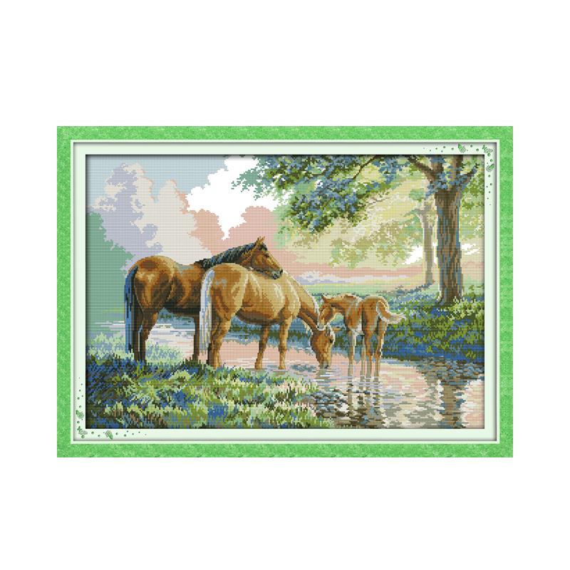 Embroidery X Stitch - Gioia Domenica Punto Croce Kit Timbrato