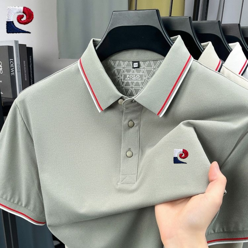 Embroidery Moisturizer - Nuova polo estiva di alta qualità