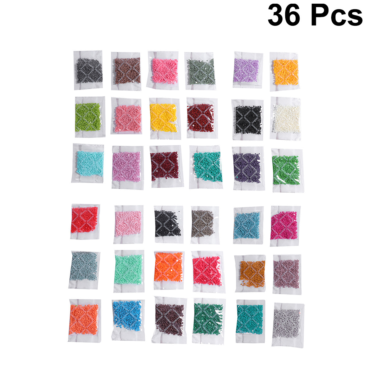 Embroidery Painting - Set di 36 strass in resina