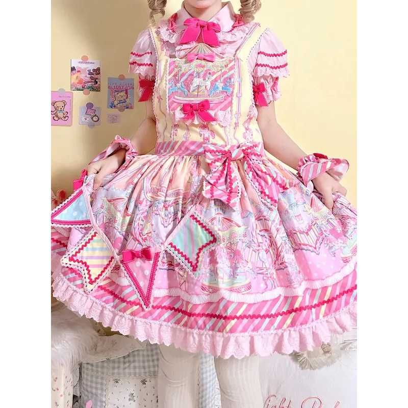DY20Japanese Dolce Lolita Grem - Embroidery Apron recensione e prezzo