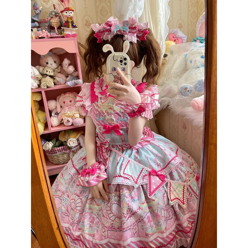 DY20Japanese Dolce Lolita Grem - Embroidery Apron recensione e prezzo