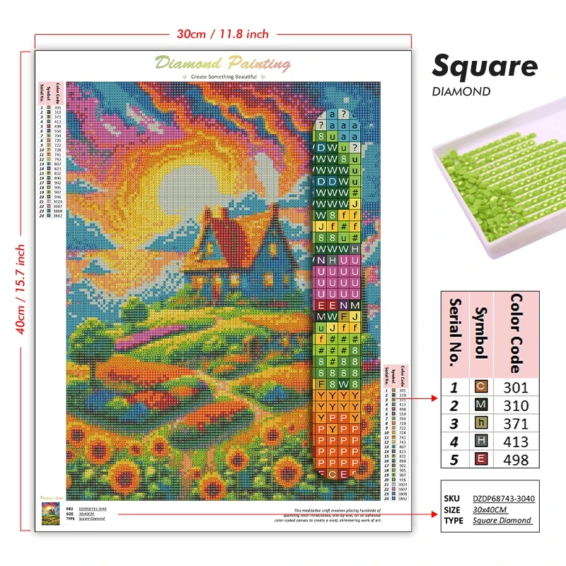 Kit per Pittura Diamante con A - Embroidery Artist recensione e prezzo