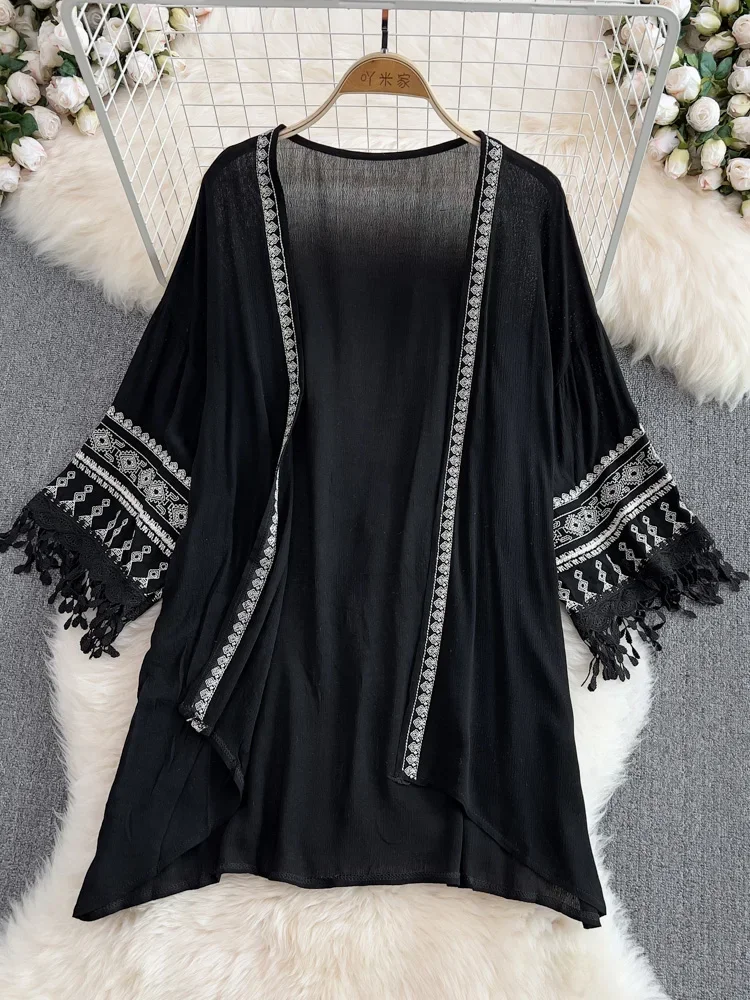 Top estivo con scialle in stil - Embroidery Zig Zag Stitch recensione e prezzo