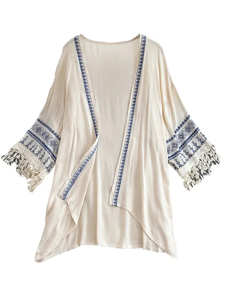 Top estivo con scialle in stil - Embroidery Zig Zag Stitch recensione e prezzo
