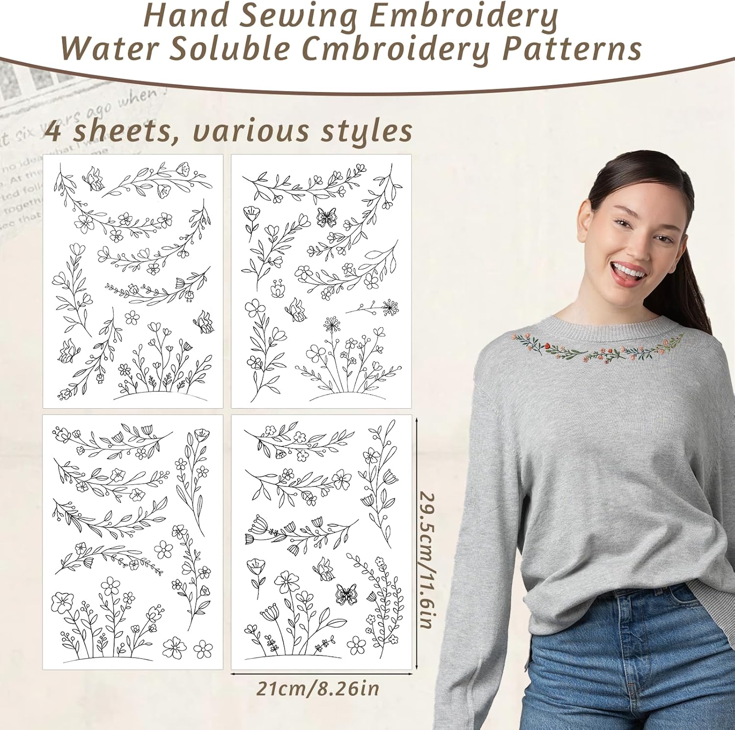 Carta per Ricamo Solubile in A - Embroidery Web recensione e prezzo