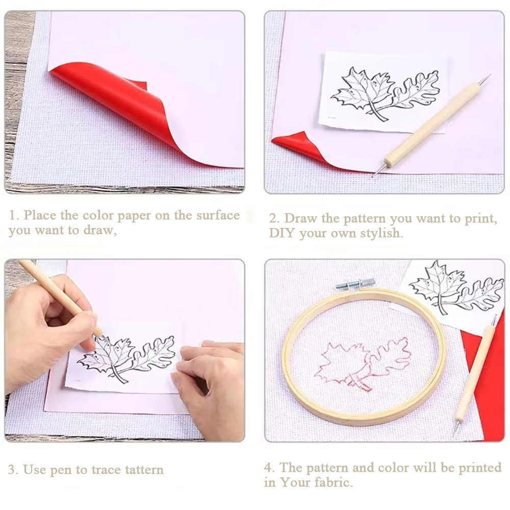 10 pz/set ricamo trasferimento - Embroidery Web recensione e prezzo