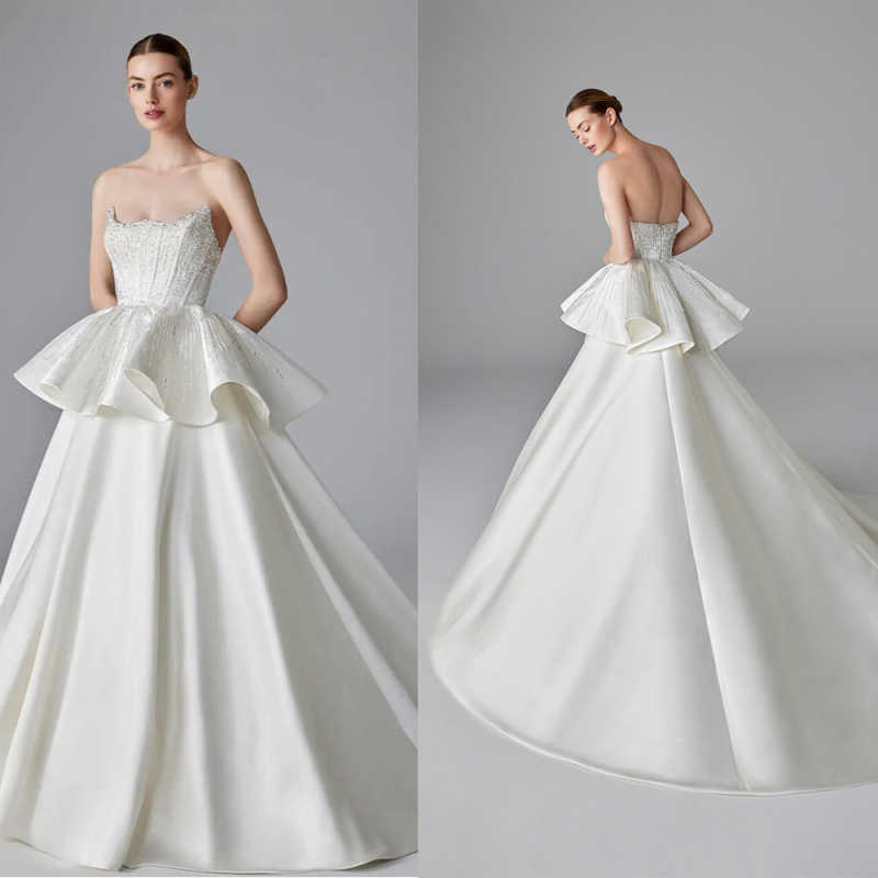 Abito da sposa elegante A-Line - Embroidery Online Design recensione e prezzo
