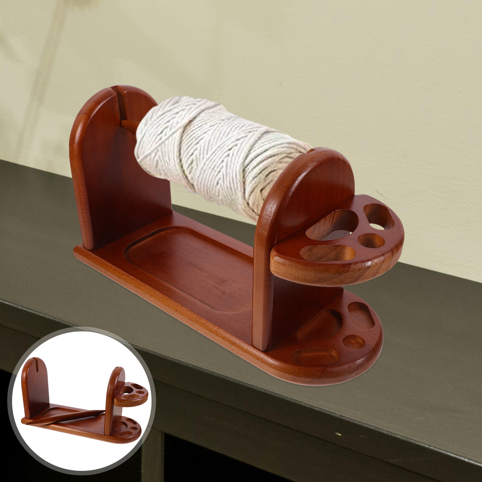 Porta Filati in Legno Robusto  - Embroidery Yarns recensione e prezzo
