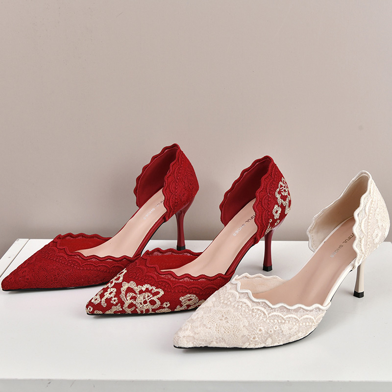 Scarpe da sposa con tacco alto - Embroidery Wedding recensione e prezzo