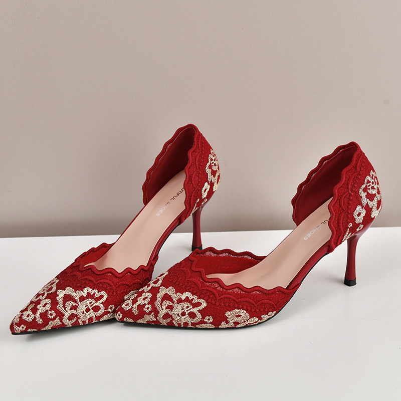 Scarpe da sposa con tacco alto - Embroidery Wedding recensione e prezzo