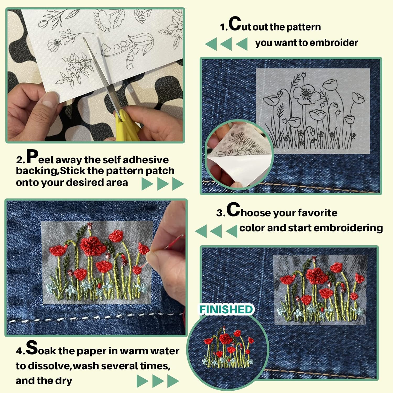 Carta per ricamo idrosolubile  - Embroidery Web recensione e prezzo