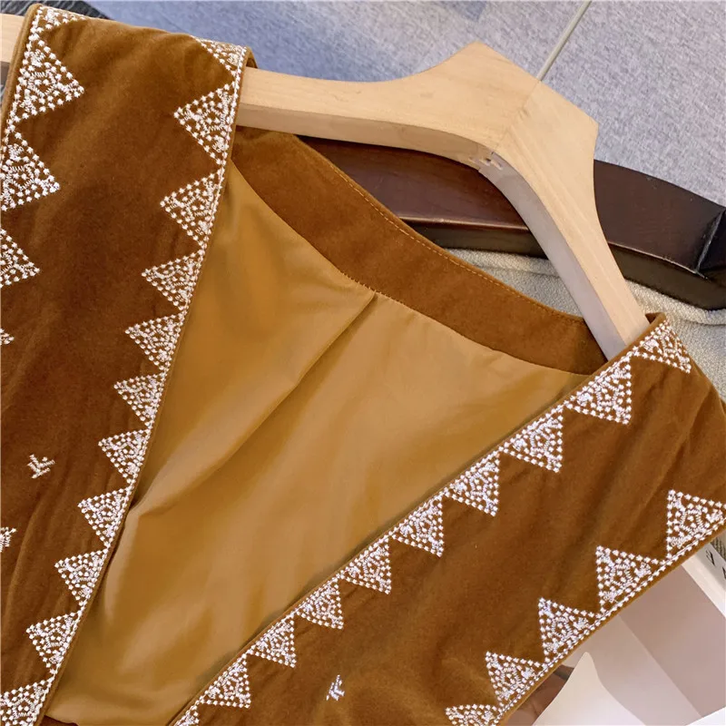 Cardigan Vintage alla Moda per - Embroidery Zig Zag Stitch recensione e prezzo