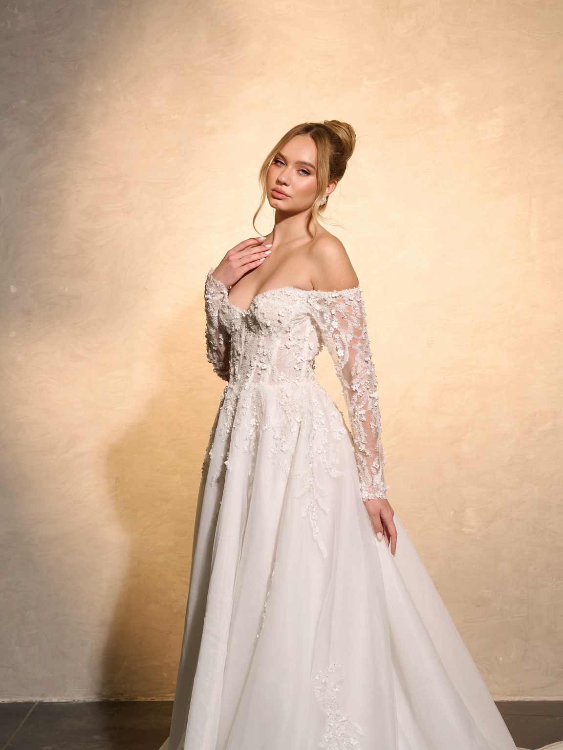 Abito da sposa elegante A-Line - Embroidery Online Design recensione e prezzo