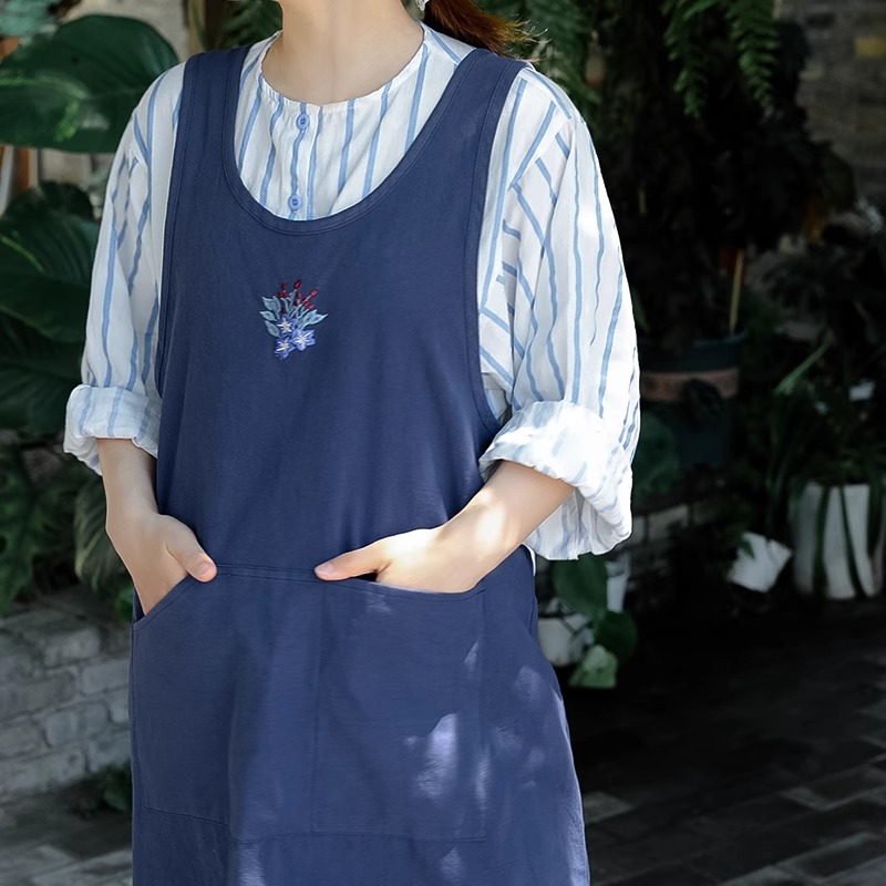 Grembiule da cucina estivo in  - Embroidery Apron recensione e prezzo