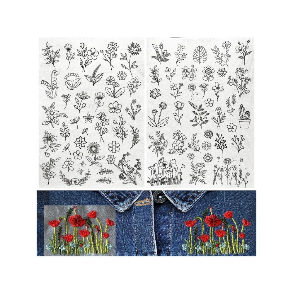 5 fogli A4 personalizzabili pe - Embroidery Web recensione e prezzo