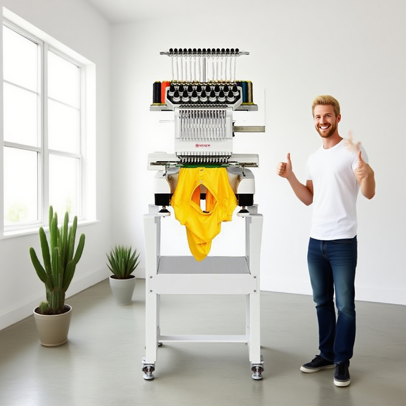 Macchina da Ricamo Industriale - Embroidery Machine Computerized recensione e prezzo