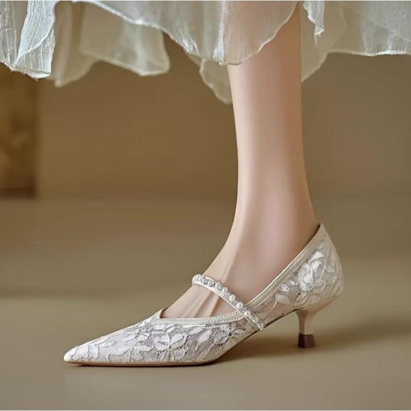 Eleganti Scarpe da Sposa con T - Embroidery Wedding recensione e prezzo