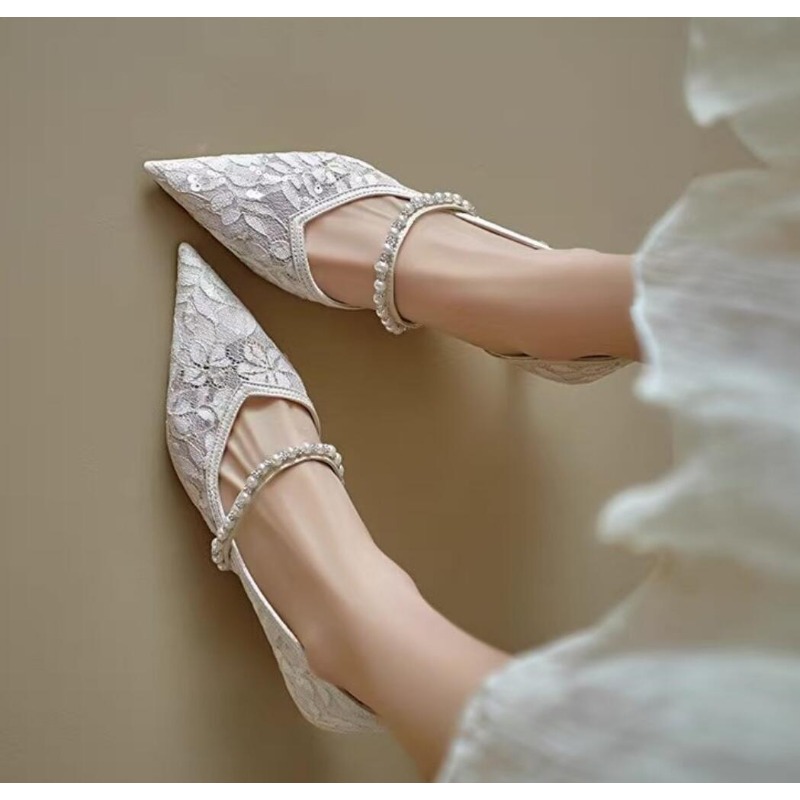 Eleganti Scarpe da Sposa con T - Embroidery Wedding recensione e prezzo
