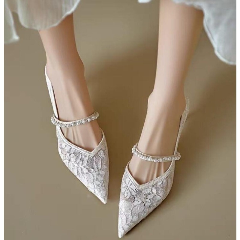 Eleganti Scarpe da Sposa con T - Embroidery Wedding recensione e prezzo
