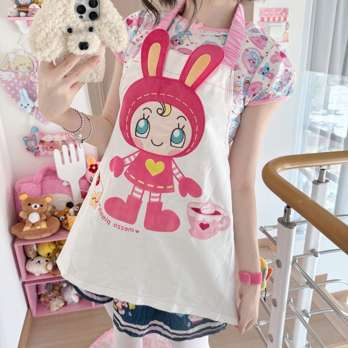 Nuovo Grembiule Estivo in Deni - Embroidery Apron recensione e prezzo