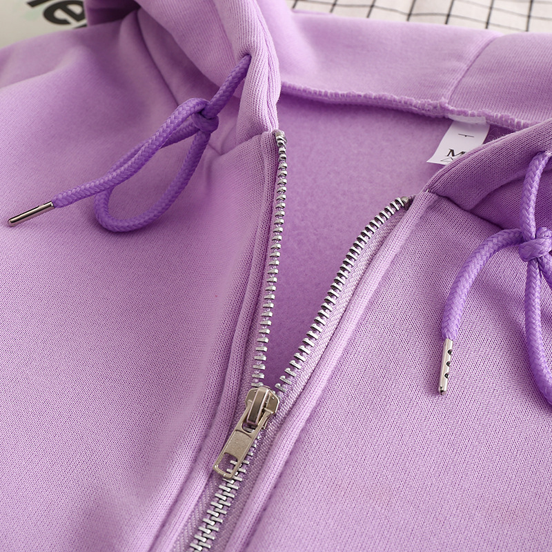 Felpa con Cappuccio e Zip in T - Embroidery Zip Up Hoodie recensione e prezzo