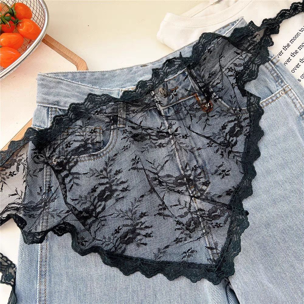 Gonna Corta Stile Coreano Y2K  - Embroidery Apron recensione e prezzo
