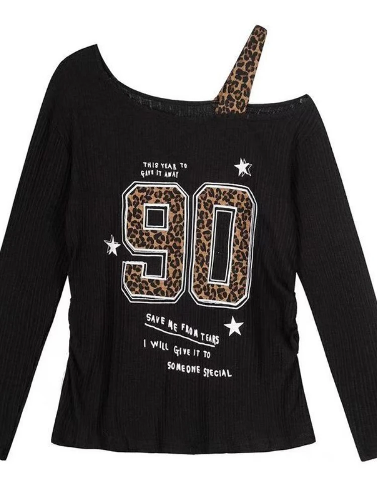 T-Shirt con Stampa Leopardata  - Embroidery Fashion recensione e prezzo