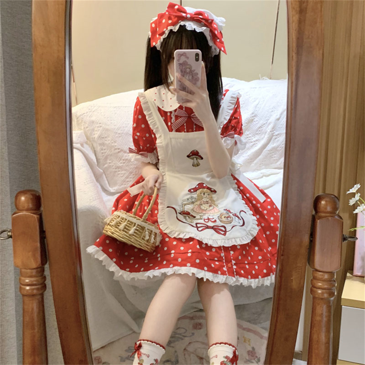 Giapponese Sweet Style Lolita  - Embroidery Apron recensione e prezzo