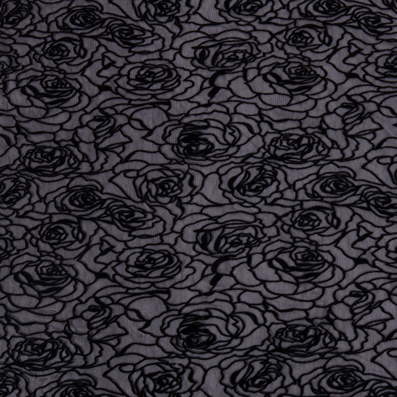 1m * 1.45m Hollow Rose Lace ri - Embroidery Web recensione e prezzo