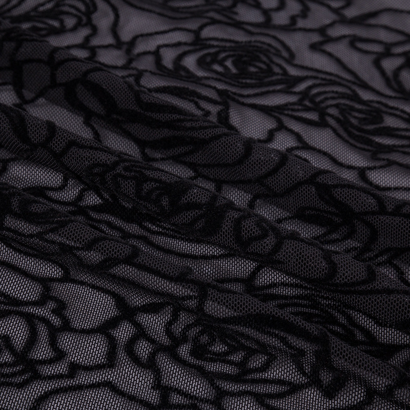 1m * 1.45m Hollow Rose Lace ri - Embroidery Web recensione e prezzo