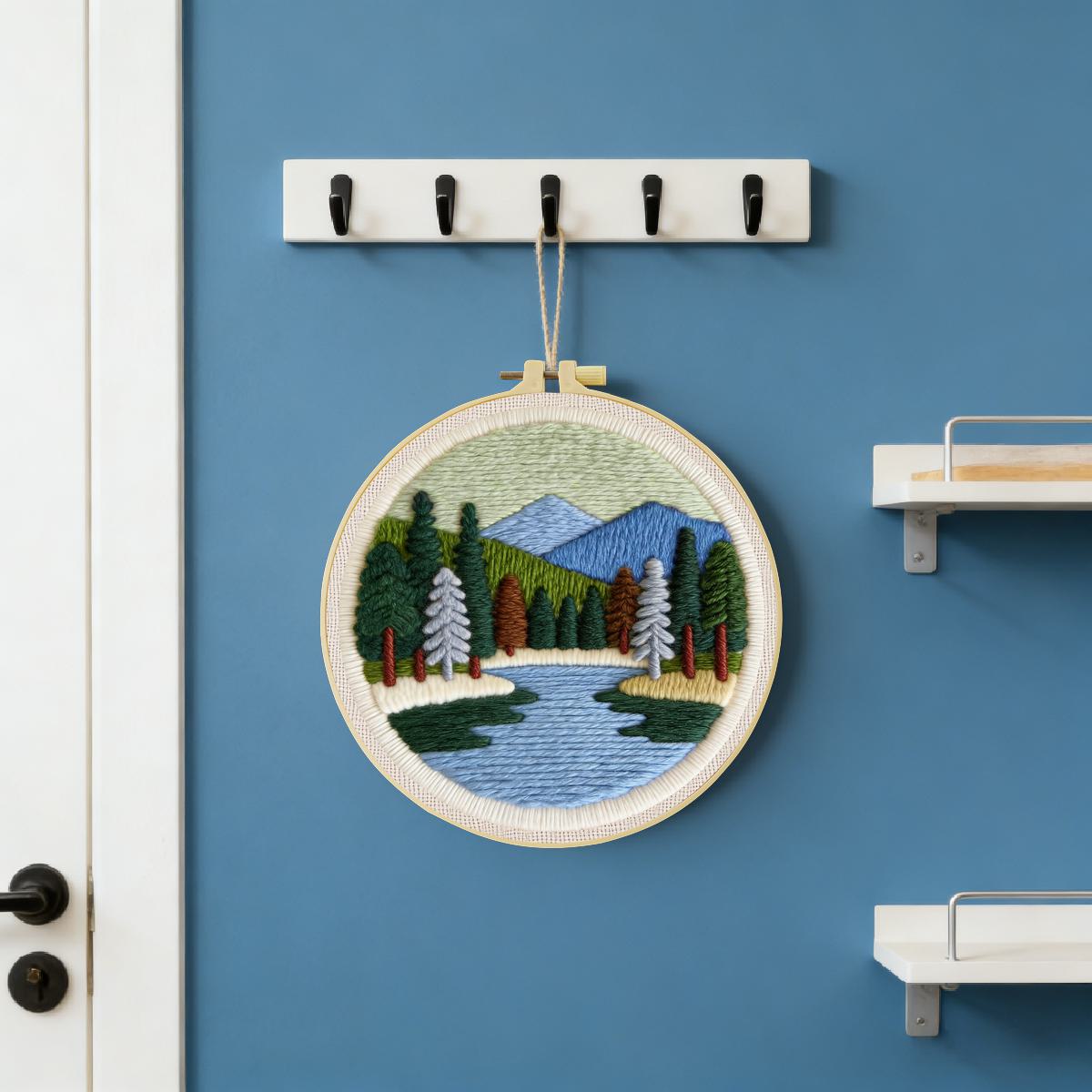 Kit Ricamo Punch Needle Paesag - Embroidery Artist recensione e prezzo