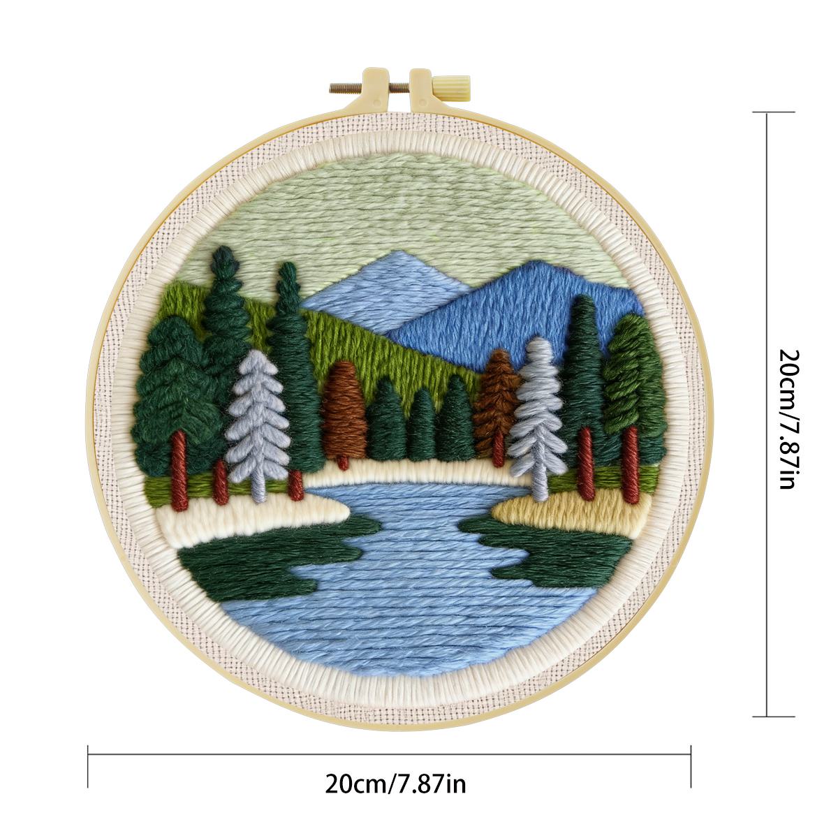 Kit Ricamo Punch Needle Paesag - Embroidery Artist recensione e prezzo