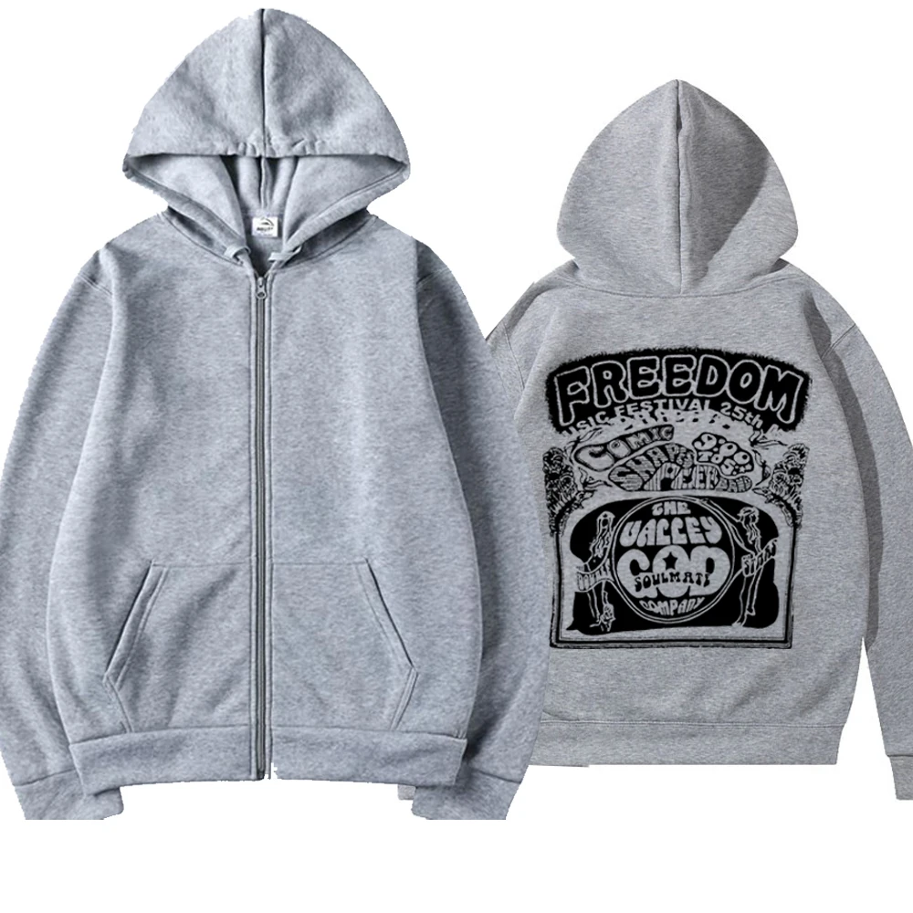 Felpa con cappuccio zip Simon  - Embroidery Zip Up Hoodie recensione e prezzo