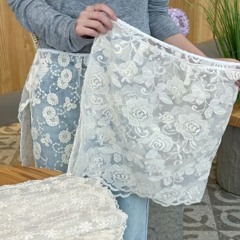 Gonna a mezza lunghezza in piz - Embroidery Apron recensione e prezzo