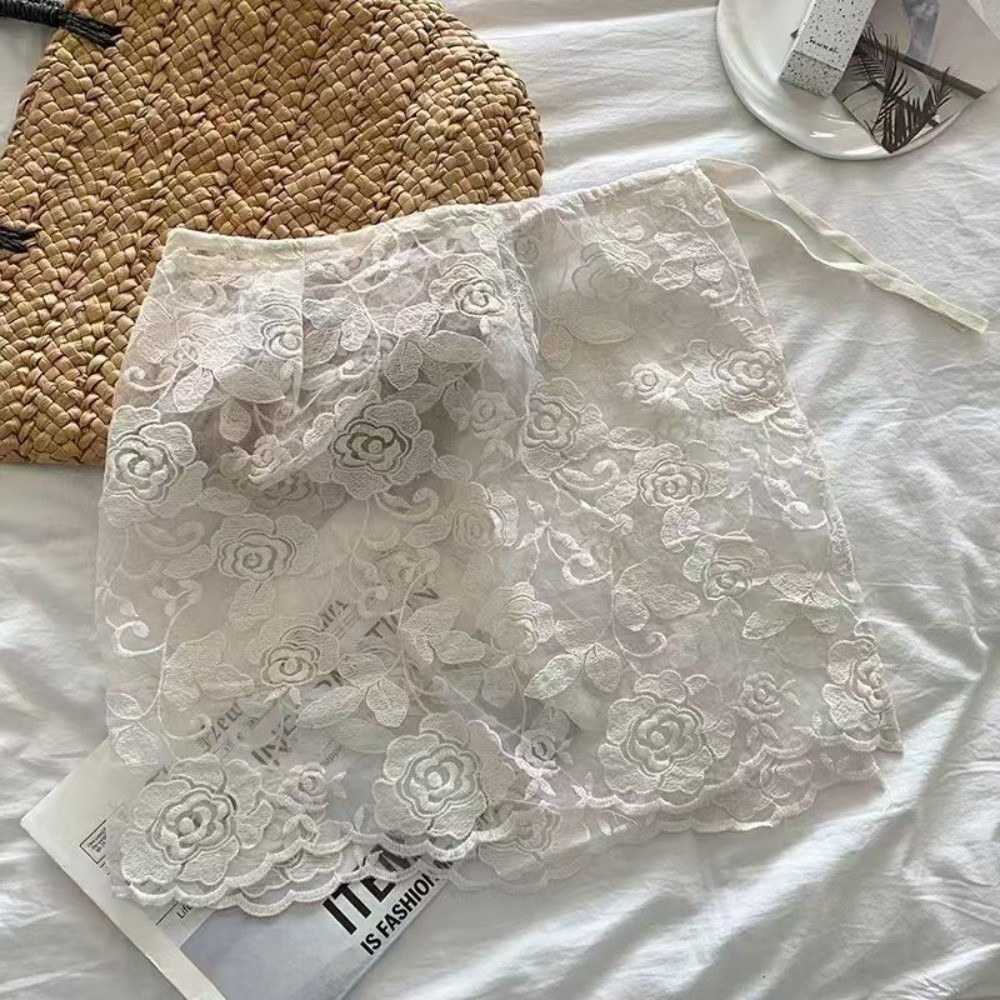 Gonna a mezza lunghezza in piz - Embroidery Apron recensione e prezzo