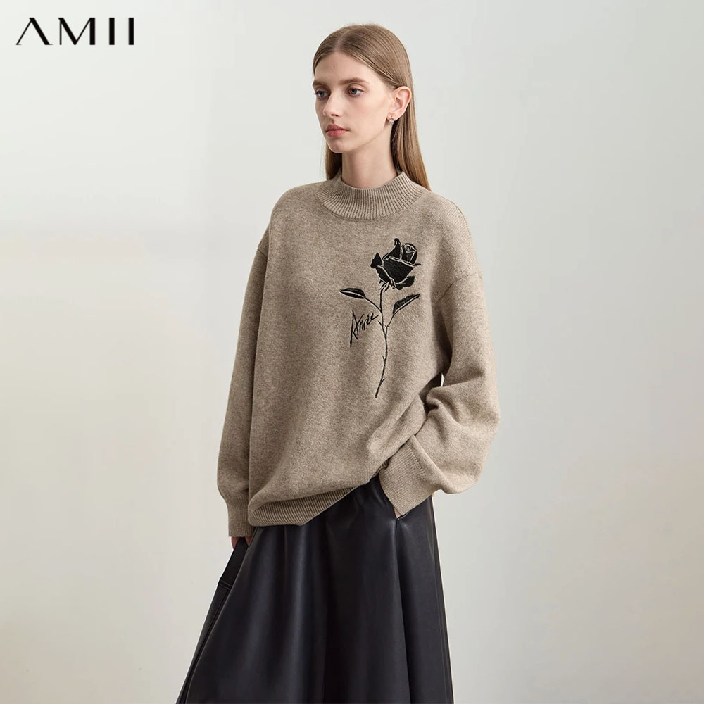 Maglioni Amii per l'Autunno In - Embroidery Rose recensione e prezzo