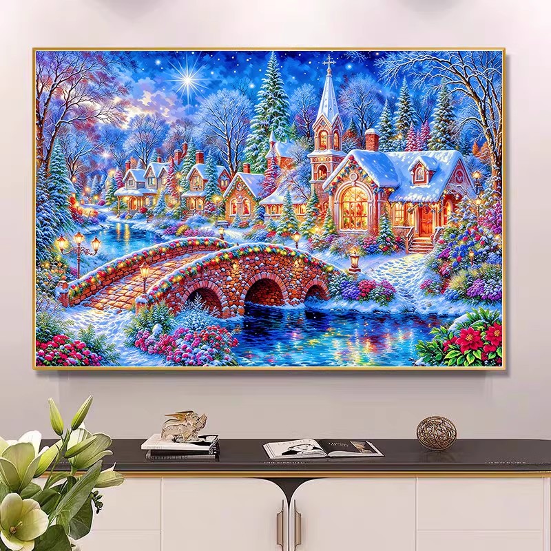 Kit Ricamo Invernale per Chies - Embroidery X Stitch recensione e prezzo