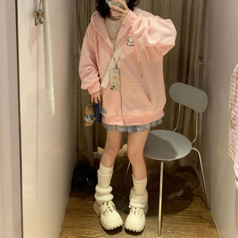 Felpe con cappuccio con zip Ka - Embroidery Zip Up Hoodie recensione e prezzo