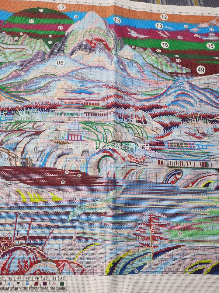 Wonderland 11CT ricamo fai da  - Embroidery X Stitch recensione e prezzo